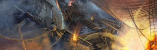 Illustration for article titled Game of Thrones concept art provides a raven's eye view of Westeros and beyond